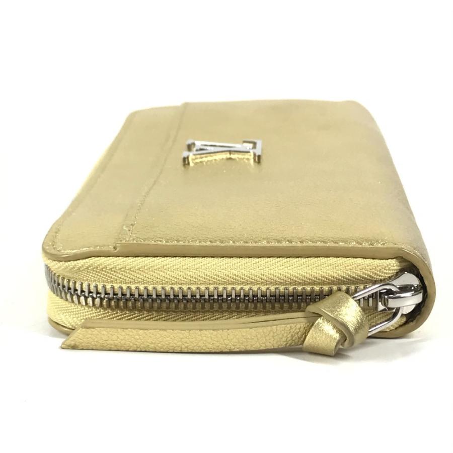 LOUIS VUITTON ルイヴィトン M69058  ジッピー ロックミー ロングウォレット ラウンドファスナー 日本限定 長財布 ゴールド【中古】 | LOUIS VUITTON | 02