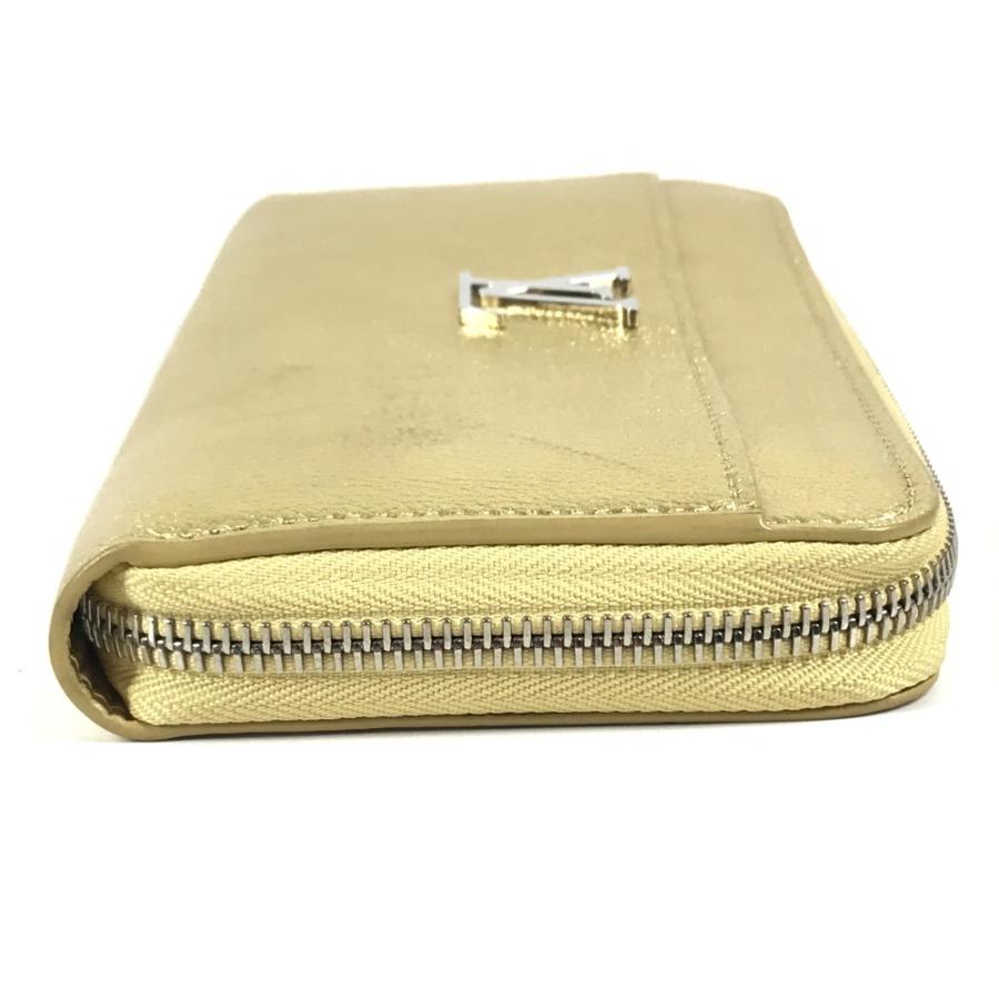 LOUIS VUITTON ルイヴィトン M69058  ジッピー ロックミー ロングウォレット ラウンドファスナー 日本限定 長財布 ゴールド【中古】 | LOUIS VUITTON | 03
