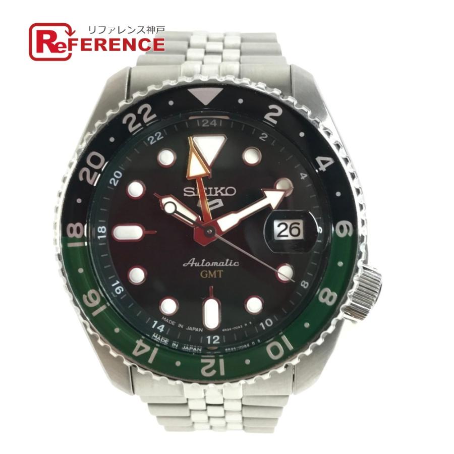 SEIKO セイコー セイコー ファイブスポーツ メンズウォッチ  ウォッチ 裏スケ ５Sports SKX GMT series 腕時計 SBSC019【中古】 | SEIKO