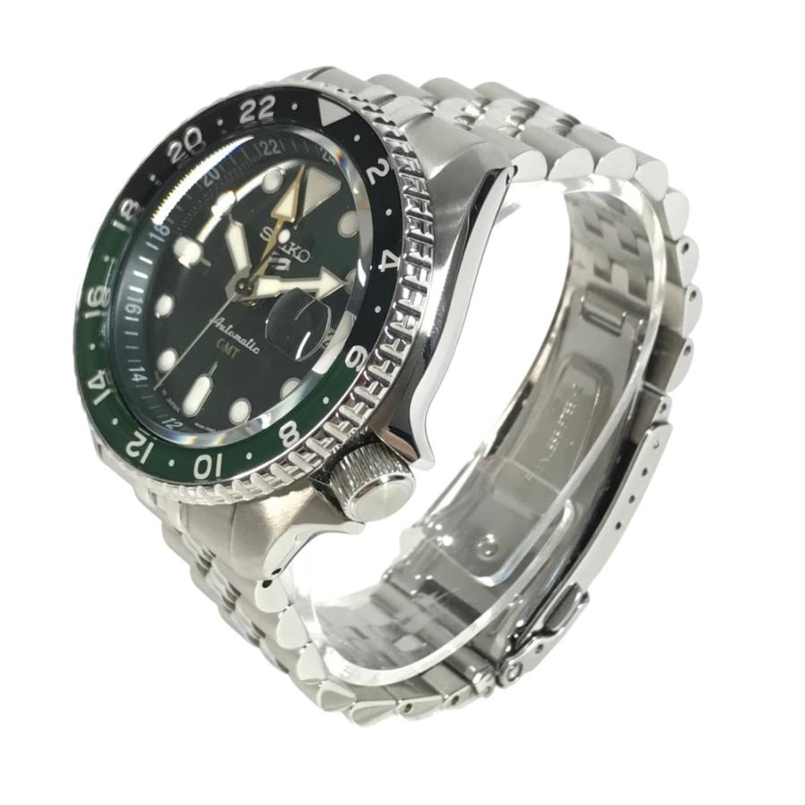 SEIKO セイコー セイコー ファイブスポーツ メンズウォッチ  ウォッチ 裏スケ ５Sports SKX GMT series 腕時計 SBSC019【中古】 | SEIKO | 02