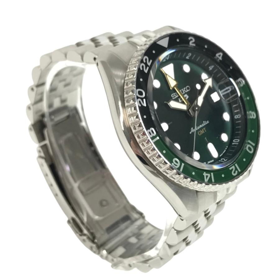 SEIKO セイコー セイコー ファイブスポーツ メンズウォッチ  ウォッチ 裏スケ ５Sports SKX GMT series 腕時計 SBSC019【中古】 | SEIKO | 03