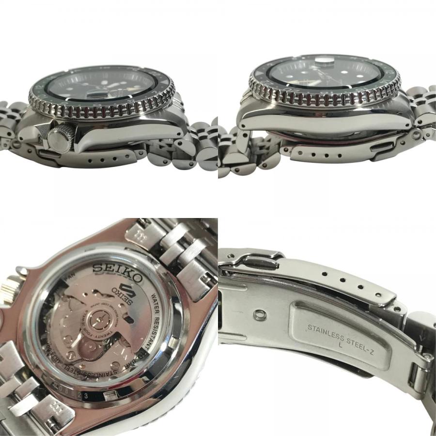 SEIKO セイコー セイコー ファイブスポーツ メンズウォッチ  ウォッチ 裏スケ ５Sports SKX GMT series 腕時計 SBSC019【中古】 | SEIKO | 08