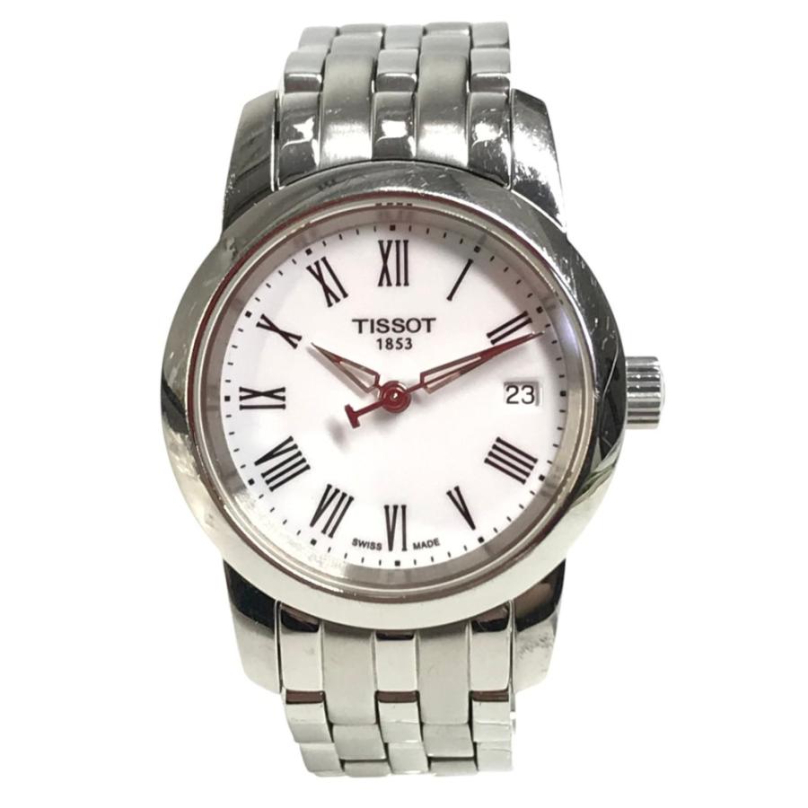 TISSOT ティソ ユングフラウバーン UNGFRAUBAHN クラシックドリーム  ウォッチ  ユングフラウ鉄道 腕時計 シルバー【中古】 | TISSOT | 01