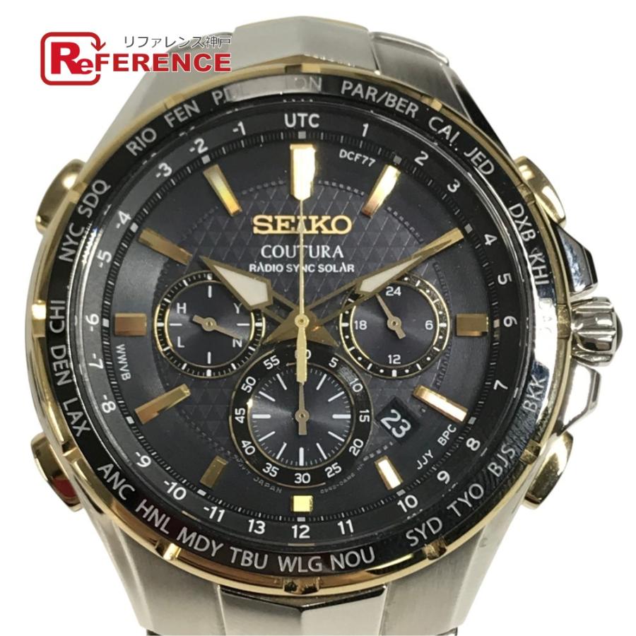 SEIKO セイコー 8B92-0AL0 COUTURA コーチュラ メンズ腕時計 ウォッチ 腕時計 シルバー メンズ【中古】 | SEIKO