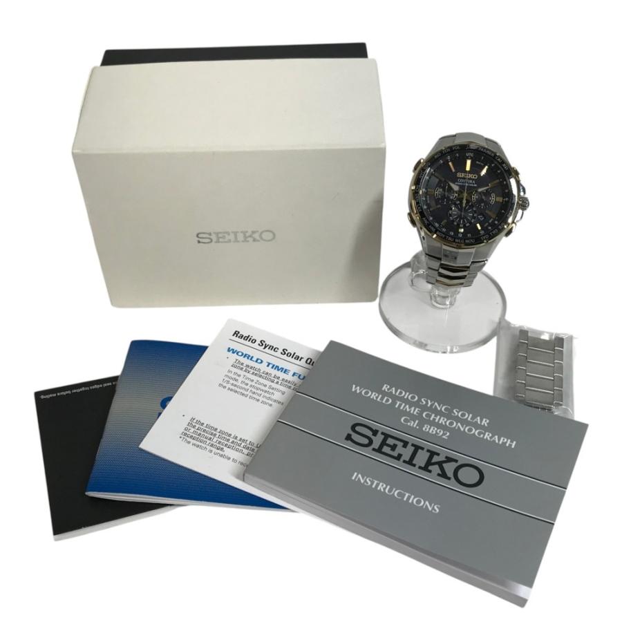 SEIKO セイコー 8B92-0AL0 COUTURA コーチュラ メンズ腕時計 ウォッチ 腕時計 シルバー メンズ【中古】 | SEIKO | 02