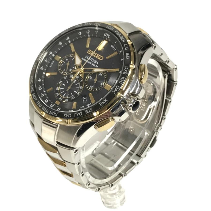 SEIKO セイコー 8B92-0AL0 COUTURA コーチュラ メンズ腕時計 ウォッチ 腕時計 シルバー メンズ【中古】 | SEIKO | 03