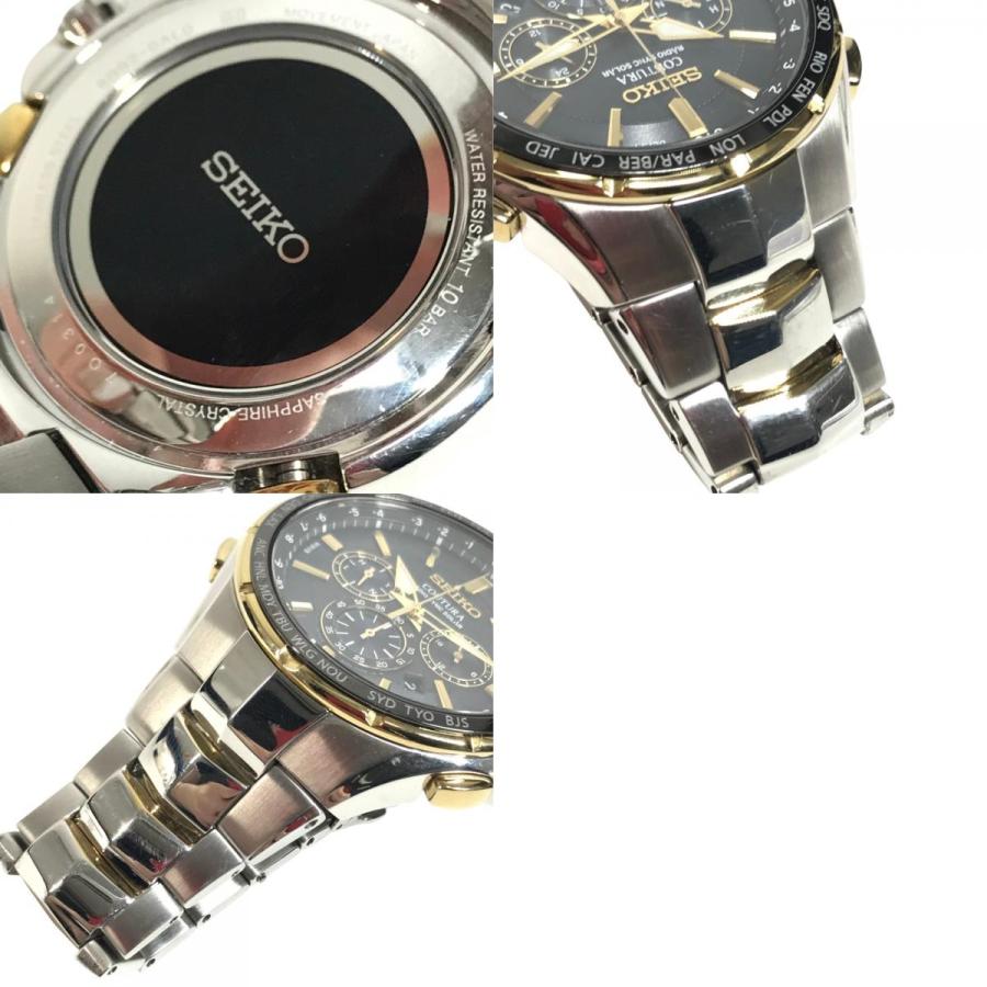 SEIKO セイコー 8B92-0AL0 COUTURA コーチュラ メンズ腕時計 ウォッチ 腕時計 シルバー メンズ【中古】 | SEIKO | 09