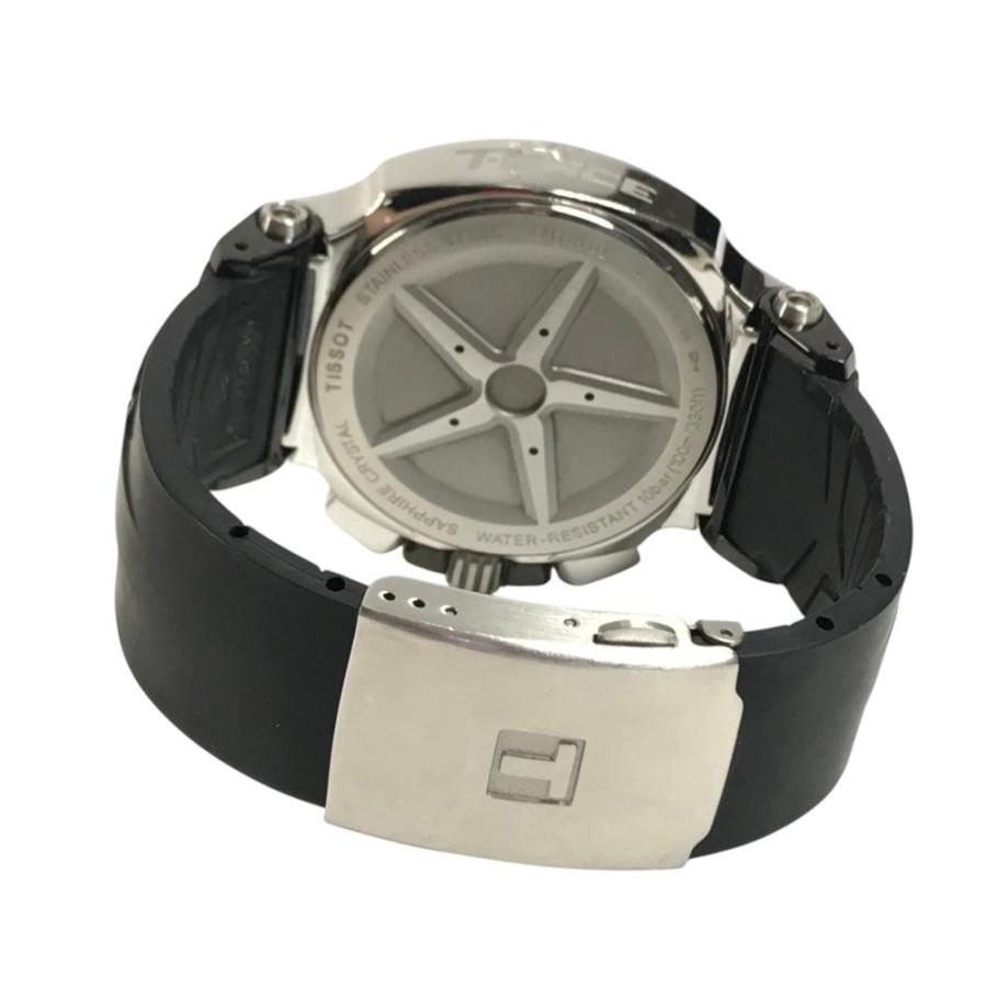 TISSOT ティソ T048.417.27.057.00 Tレース クロノグラフ メンズウォッチ  ウォッチ  腕時計 ブラック メンズ【中古】 | TISSOT | 06