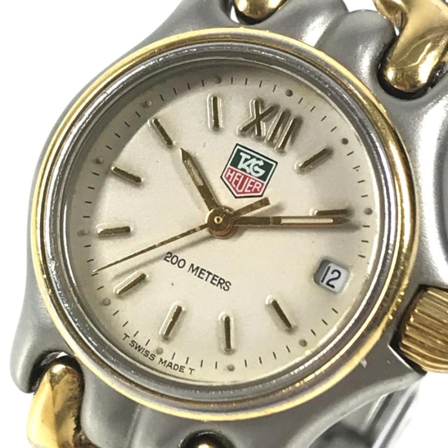 TAG HEUER タグホイヤー S05.008M  セル デイト ウォッチ レディースウォッチ 時計 コンビ 腕時計 シルバー レディース【中古】 |  | 01