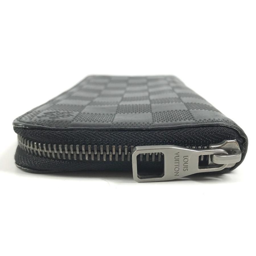 LOUIS VUITTON ルイヴィトン N63548 ジッピーウォレットヴェルティカル 財布 ウォレット  ダミエアンフィニ 長財布 オニキス 【中古】 | LOUIS VUITTON | 02