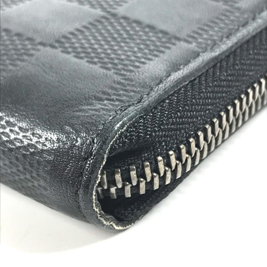 LOUIS VUITTON ルイヴィトン N63548 ジッピーウォレットヴェルティカル 財布 ウォレット  ダミエアンフィニ 長財布 オニキス 【中古】 | LOUIS VUITTON | 05