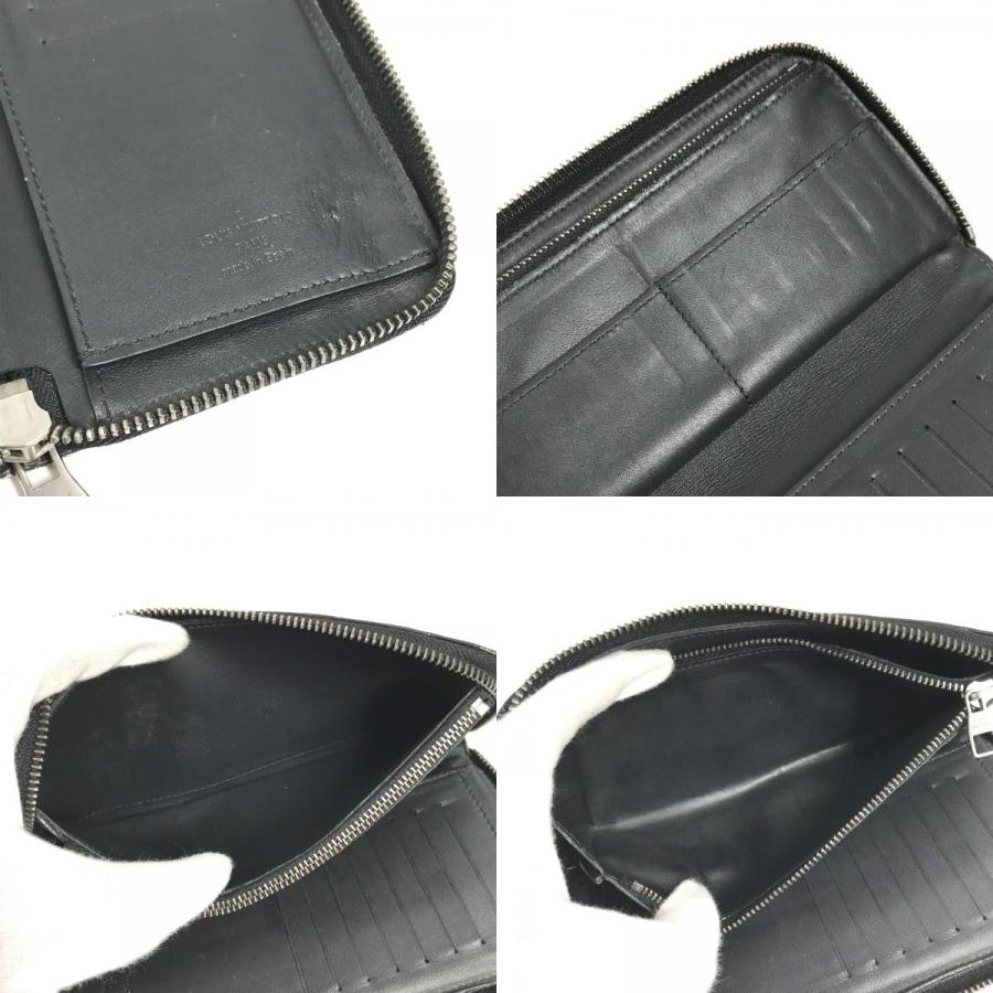 LOUIS VUITTON ルイヴィトン N63548 ジッピーウォレットヴェルティカル 財布 ウォレット  ダミエアンフィニ 長財布 オニキス 【中古】 | LOUIS VUITTON | 08