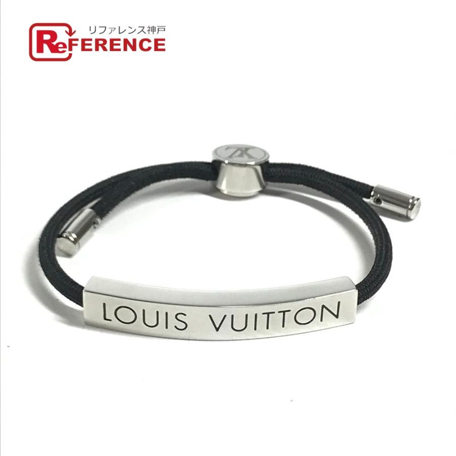美品 LOUIS VUITTON ルイヴィトン M00273  ブレスレットLVスペース バングル アクセサリー ブレスレット ブラック ユニセックス【中古】 | LOUIS VUITTON