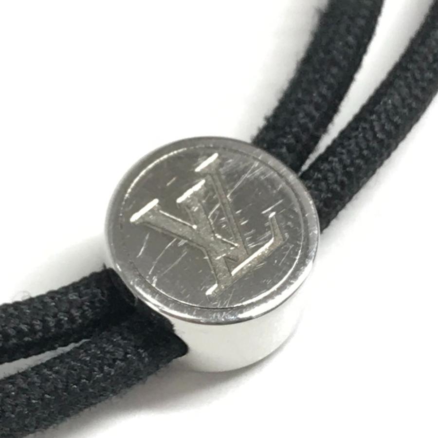 美品 LOUIS VUITTON ルイヴィトン M00273  ブレスレットLVスペース バングル アクセサリー ブレスレット ブラック ユニセックス【中古】 | LOUIS VUITTON | 05