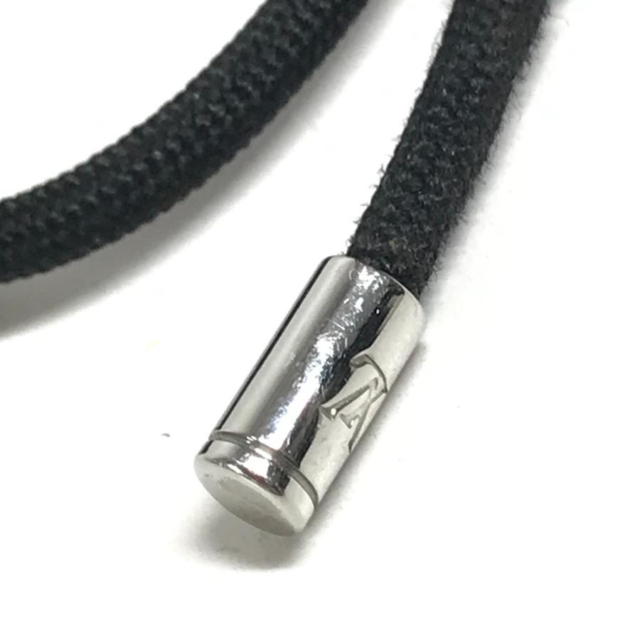 美品 LOUIS VUITTON ルイヴィトン M00273  ブレスレットLVスペース バングル アクセサリー ブレスレット ブラック ユニセックス【中古】 | LOUIS VUITTON | 06