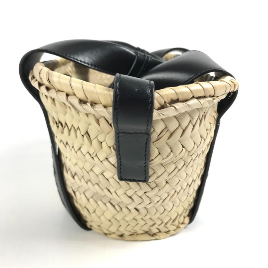 美品 Chloe クロエ センスミニ センス ミニ カゴバッグ バスケットバッグ 2WAYバッグ ショルダーバッグ ハンドバッグ ブラック【中古】 | Chloe | 03