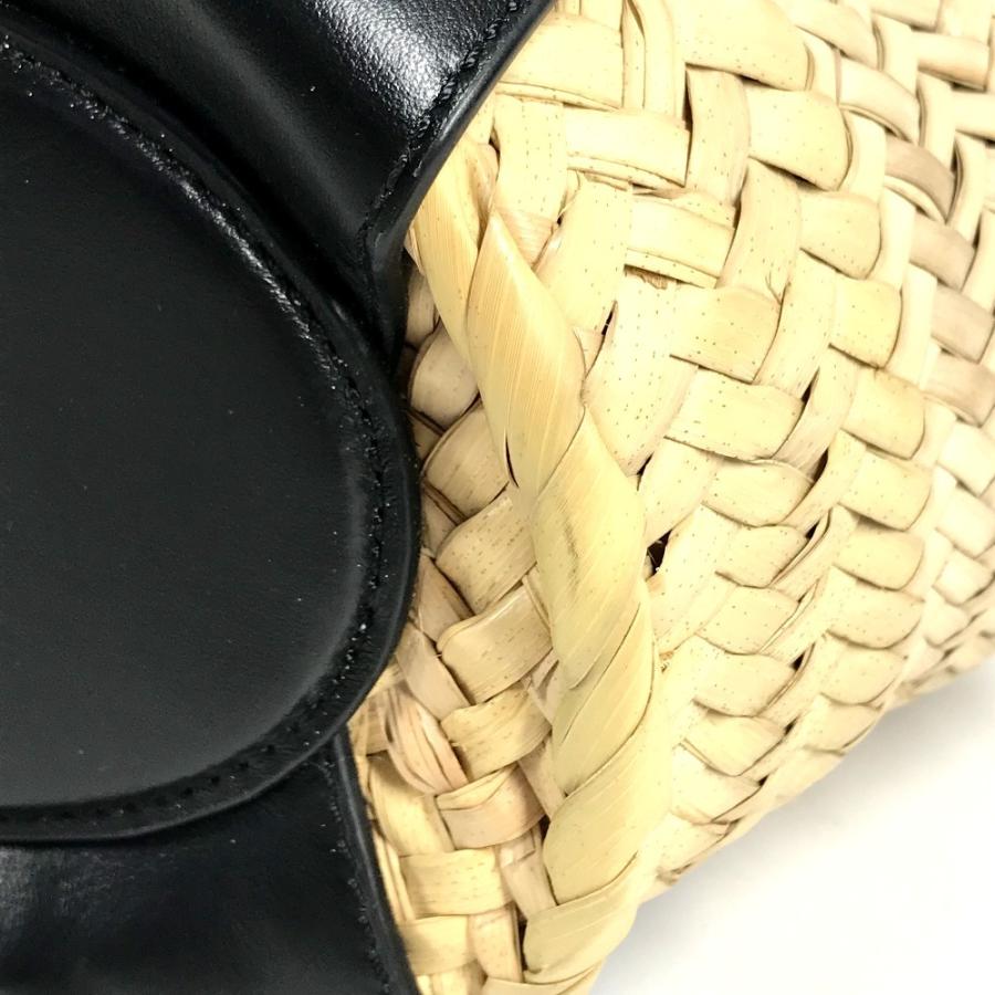 美品 Chloe クロエ センスミニ センス ミニ カゴバッグ バスケットバッグ 2WAYバッグ ショルダーバッグ ハンドバッグ ブラック【中古】 | Chloe | 05