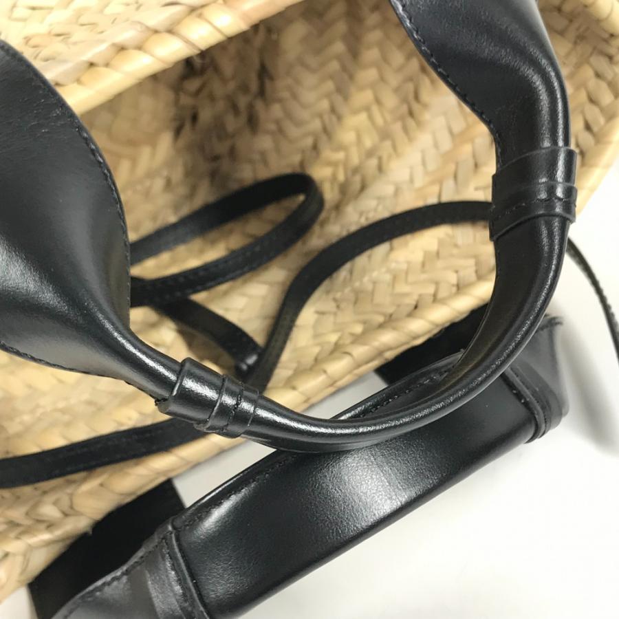 美品 Chloe クロエ センスミニ センス ミニ カゴバッグ バスケットバッグ 2WAYバッグ ショルダーバッグ ハンドバッグ ブラック【中古】 | Chloe | 07