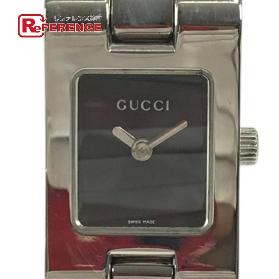 GUCCI グッチ 2305L ロゴ クォーツ レディースウォッチ ウォッチ 時計 腕時計 シルバー レディース【中古】 | GUCCI