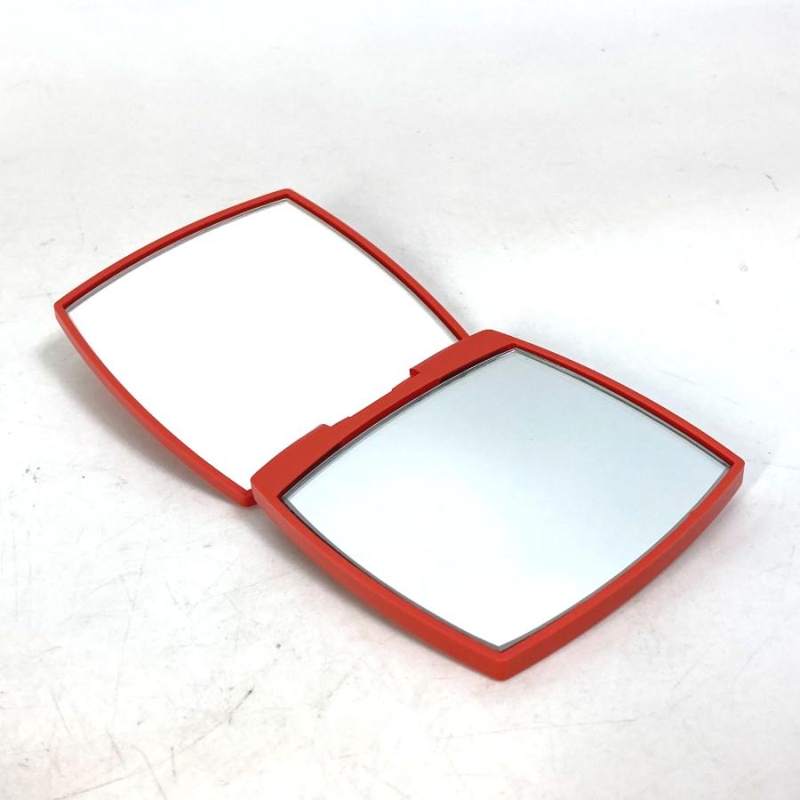 CHANEL シャネル 138064 CC ミロワールドゥーブルファセット コンパクトダブルミラー 鏡 プルミエールダム 121 オレンジ系【中古】 | CHANEL | 01