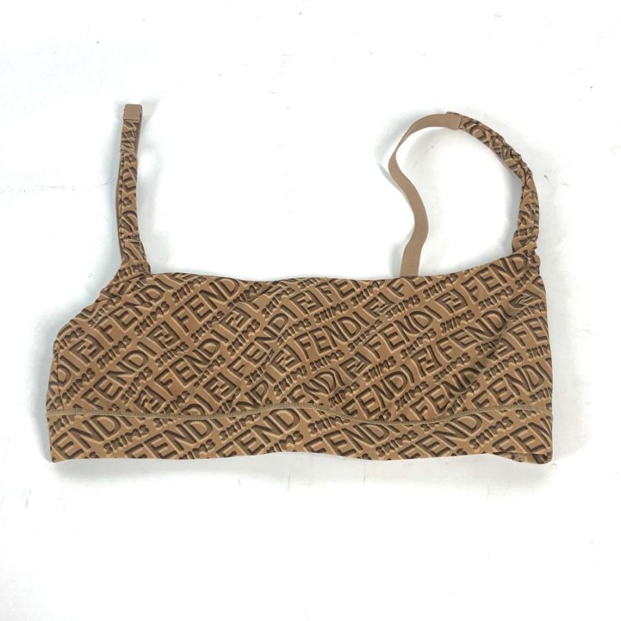 未使用 FENDI フェンディ FXT613＆FXF616 ブラジャー＆パンツ セット アパレル SKIMS スキムス コラボ セットアップ ベージュ【中古】 | FENDI | 01