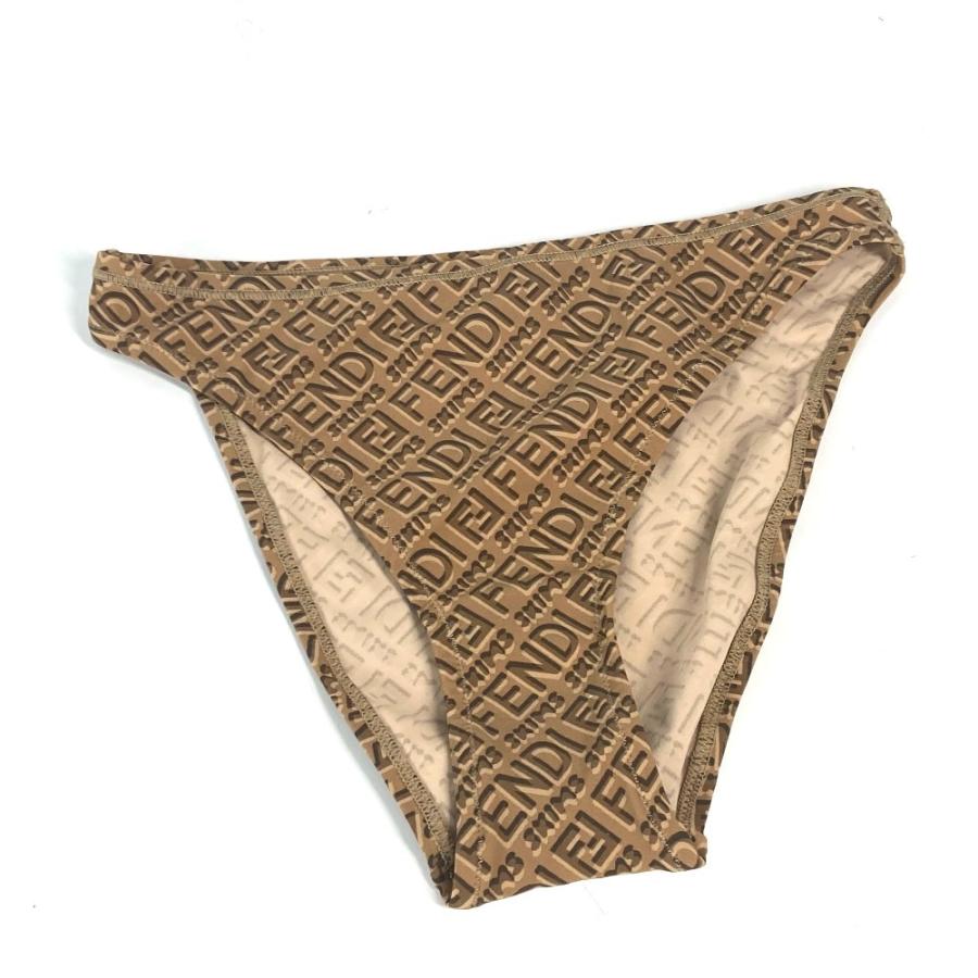 未使用 FENDI フェンディ FXT613＆FXF616 ブラジャー＆パンツ セット アパレル SKIMS スキムス コラボ セットアップ ベージュ【中古】 | FENDI | 03