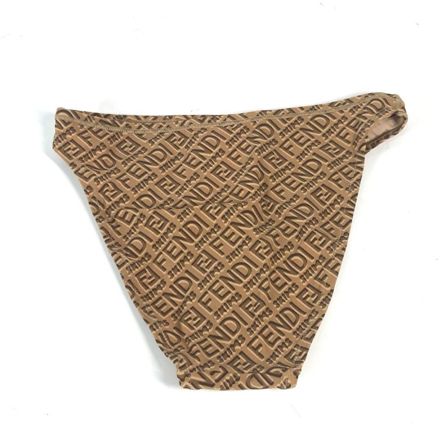 未使用 FENDI フェンディ FXT613＆FXF616 ブラジャー＆パンツ セット アパレル SKIMS スキムス コラボ セットアップ ベージュ【中古】 | FENDI | 04