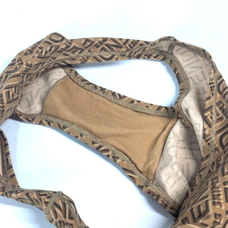 未使用 FENDI フェンディ FXT613＆FXF616 ブラジャー＆パンツ セット アパレル SKIMS スキムス コラボ セットアップ ベージュ【中古】 | FENDI | 06