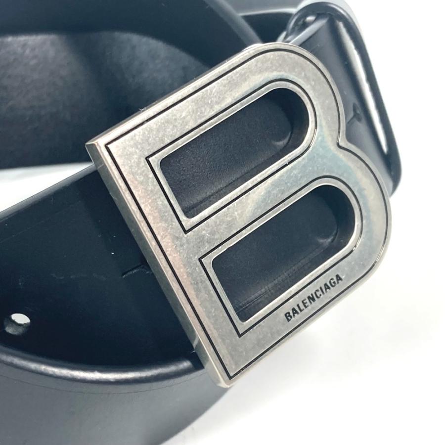 美品 BALENCIAGA バレンシアガ 655956 Bバックル アクセサリー ベルト ブラック レディース【中古】 | BALENCIAGA | 05