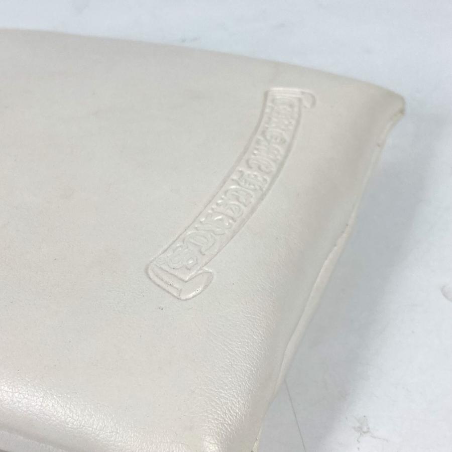 CHROME HEARTS クロムハーツ ロゴ ディスプレイ用 インテリア クッション ホワイト ユニセックス【中古】の画像