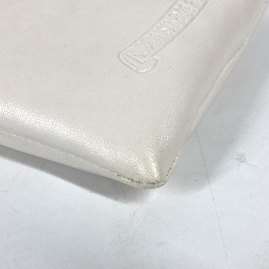 CHROME HEARTS クロムハーツ ロゴ ディスプレイ用 インテリア クッション ホワイト ユニセックス【中古】の画像