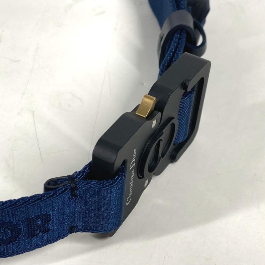 美品 Dior ディオール ロゴ ガチャベルト ベルト ネイビー ユニセックス【中古】 |  | 07