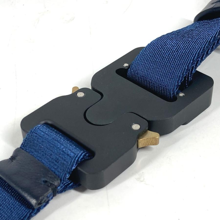 美品 Dior ディオール ロゴ ガチャベルト ベルト ネイビー ユニセックス【中古】 |  | 09