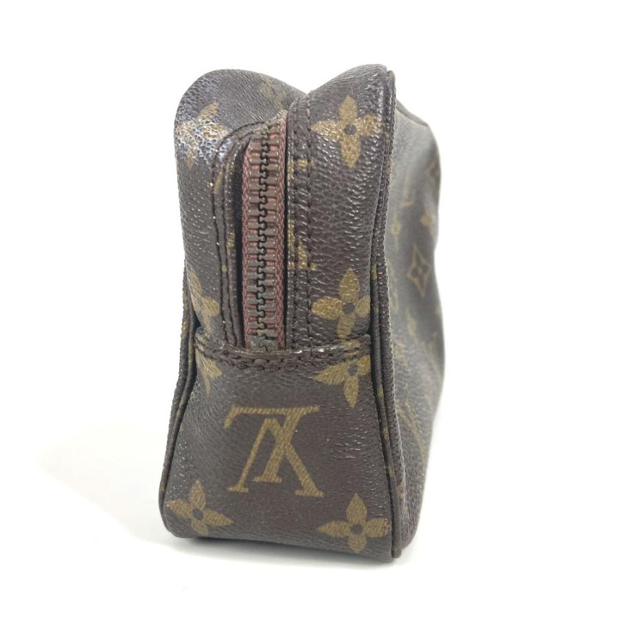 LOUIS VUITTON ルイヴィトン M47526 トゥルーストワレット18 メイクポーチ 化粧ポーチ マルチポーチ モノグラム ポーチ 【中古】 | LOUIS VUITTON | 02