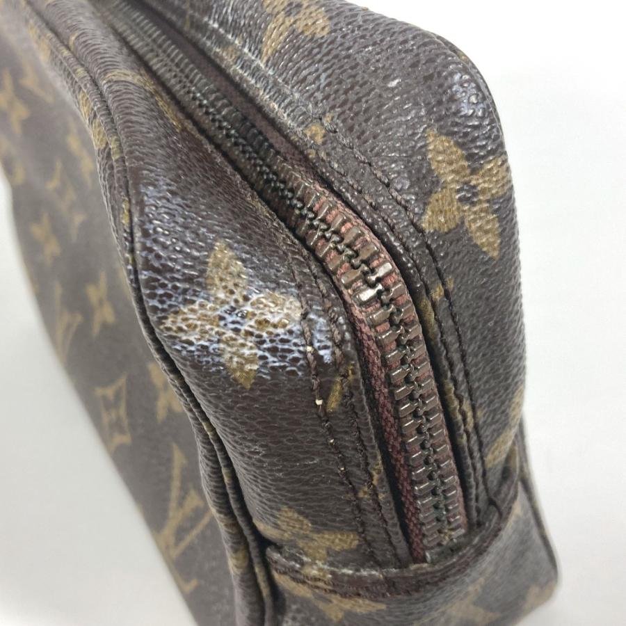 LOUIS VUITTON ルイヴィトン M47526 トゥルーストワレット18 メイクポーチ 化粧ポーチ マルチポーチ モノグラム ポーチ 【中古】 | LOUIS VUITTON | 05