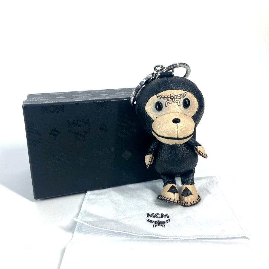MCM エムシーエム マイロ ヴィセトス バッグチャーム A BATHING APE ア  