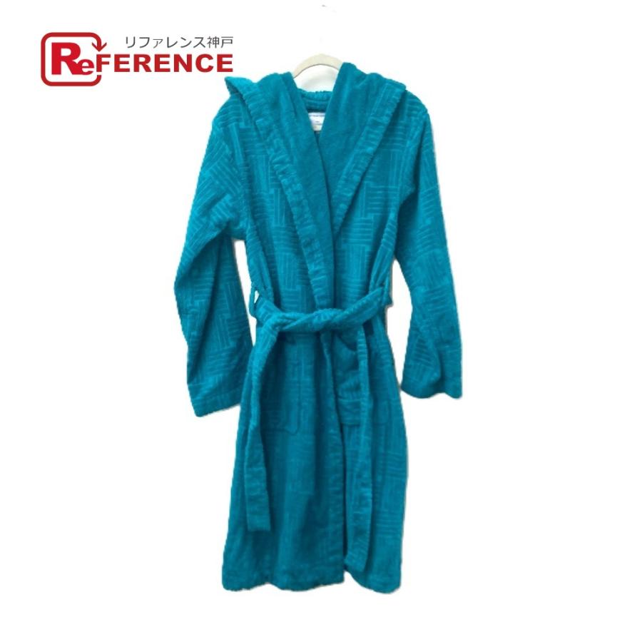 BOTTEGA VENETA ボッテガヴェネタ 656097 イントレチャートパターン コットンテリー バスローブ パイル ルームウェア ルームウェア【中古】 | 