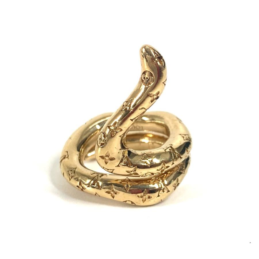 LOUIS VUITTON ルイヴィトン トリオバーグ テンタクール ナノグラム リング アクセサリー リング・指輪 ゴールド レディース【中古】 | LOUIS VUITTON | 02