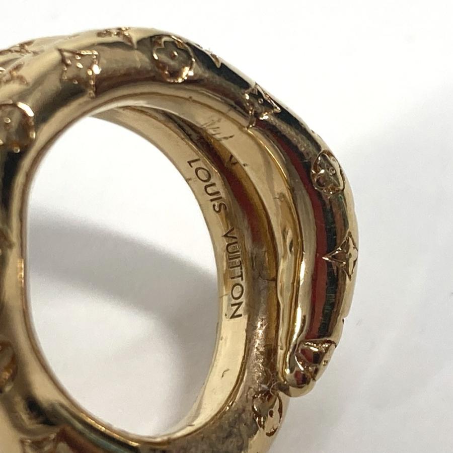 LOUIS VUITTON ルイヴィトン トリオバーグ テンタクール ナノグラム リング アクセサリー リング・指輪 ゴールド レディース【中古】 | LOUIS VUITTON | 06