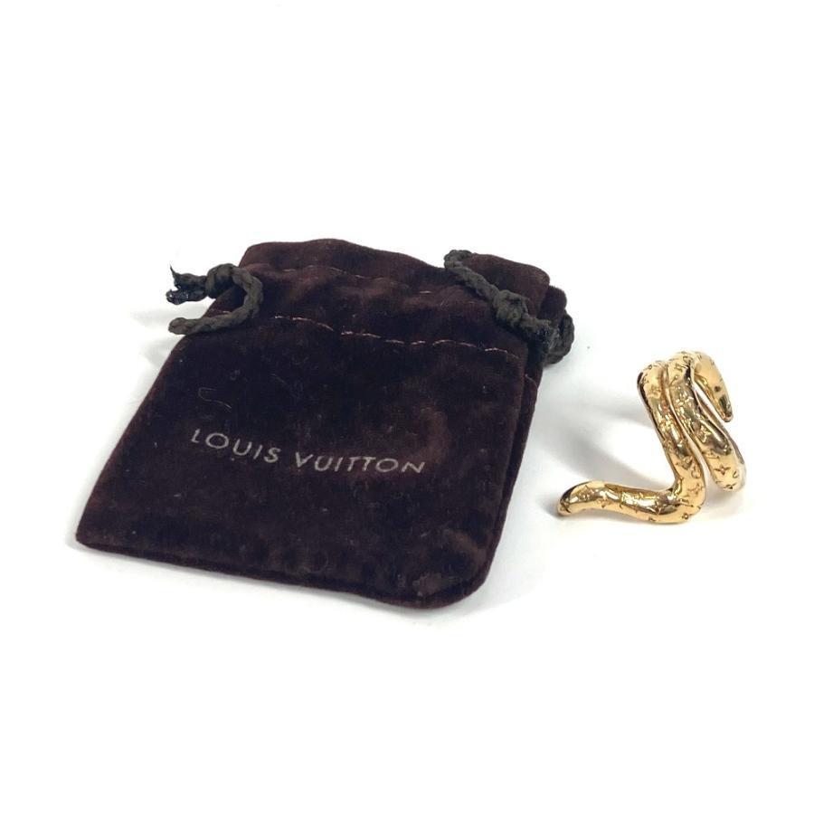 LOUIS VUITTON ルイヴィトン トリオバーグ テンタクール ナノグラム リング アクセサリー リング・指輪 ゴールド レディース【中古】 | LOUIS VUITTON | 09