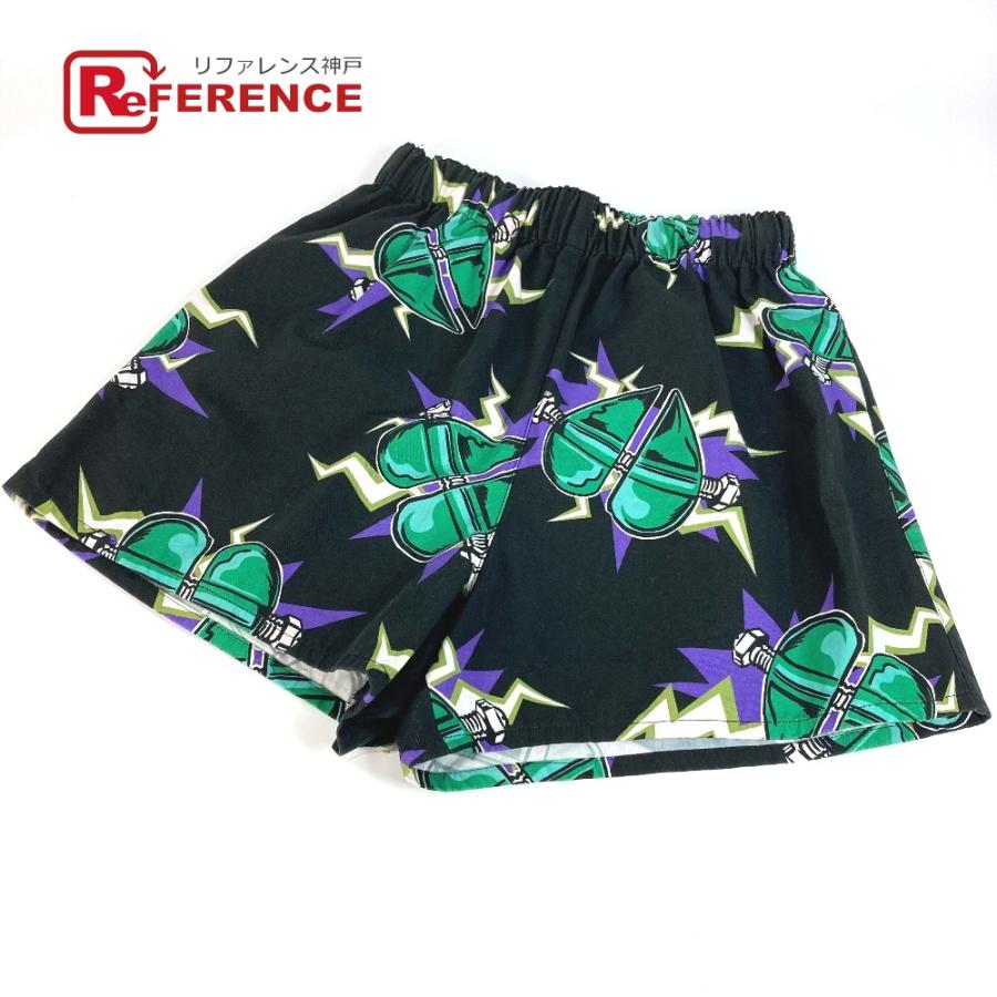 PRADA プラダ フランケン ロゴ ハーフパンツ ズボン アパレル ボトムス ショートパンツ ブラック レディース【中古】 | PRADA