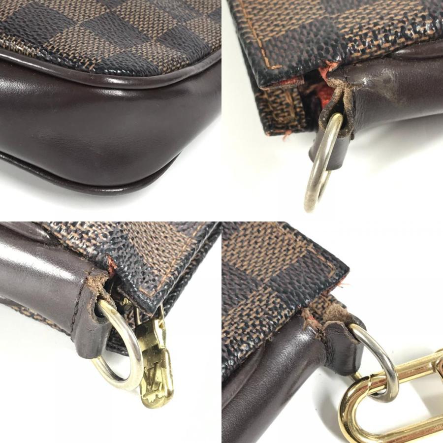 LOUIS VUITTON ルイヴィトン N51983 ナヴォナ 斜め掛け カバン ポシェット ダミエ ショルダーバッグ エベヌ ブラウン ユニセックス【中古】 | LOUIS VUITTON | 07
