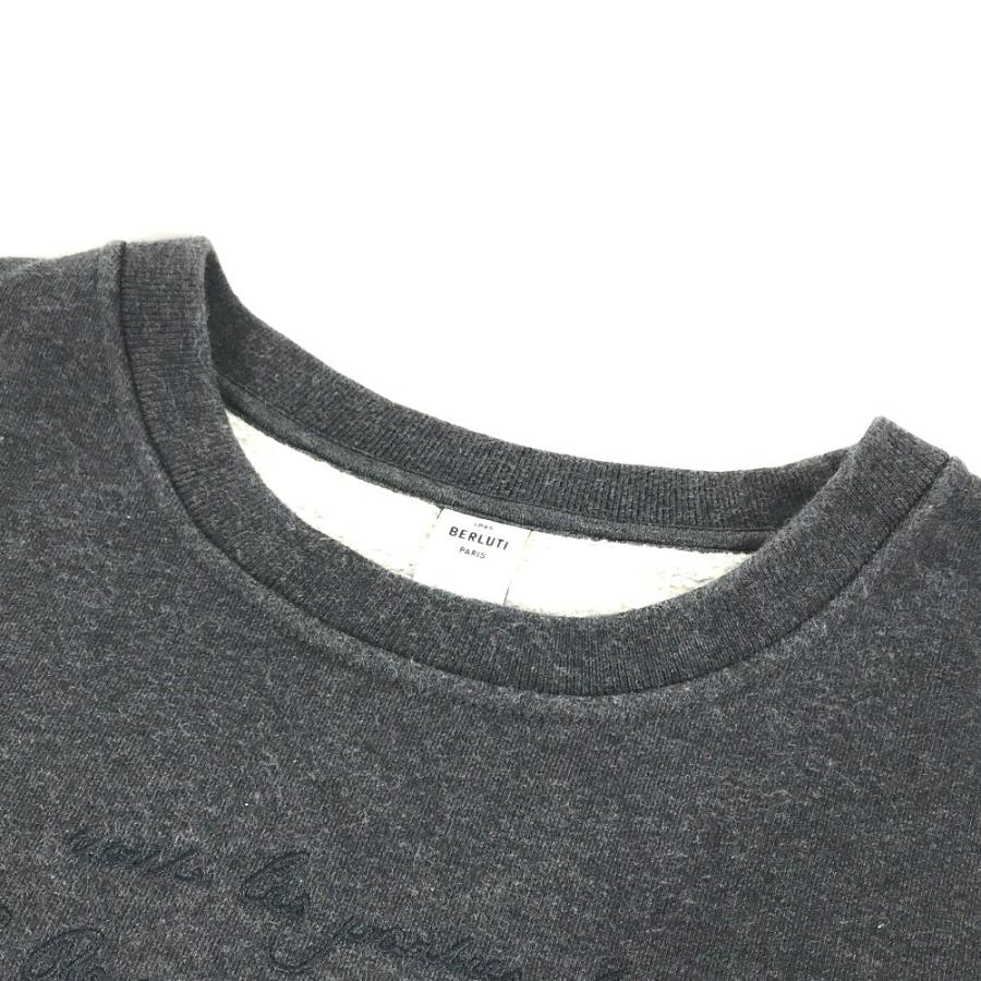Berluti ベルルッティ カリグラフィ スウェット トレーナー パンツ パーカー  トップス 長袖 ボトムス セットアップ グレー メンズ【中古】 |  | 03