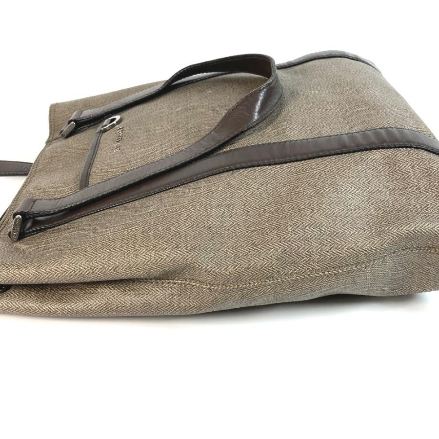 BVLGARI ブルガリ ウィークエンド ロゴ カバン 縦型 トートバッグ 肩掛け ショルダーバッグ グレー ユニセックス【中古】 | BVLGARI | 02