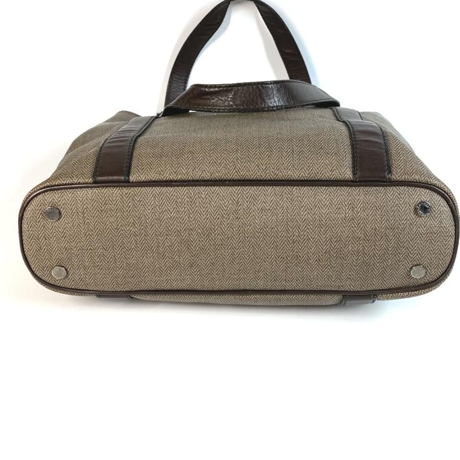 BVLGARI ブルガリ ウィークエンド ロゴ カバン 縦型 トートバッグ 肩掛け ショルダーバッグ グレー ユニセックス【中古】 | BVLGARI | 04