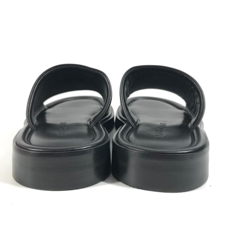 美品 Salvatore Ferragamo サルヴァトーレフェラガモ 760634 ジュノーネ スライドサンダル 靴 シューズ GIUNONE ブラック メンズ【中古】 |  | 02