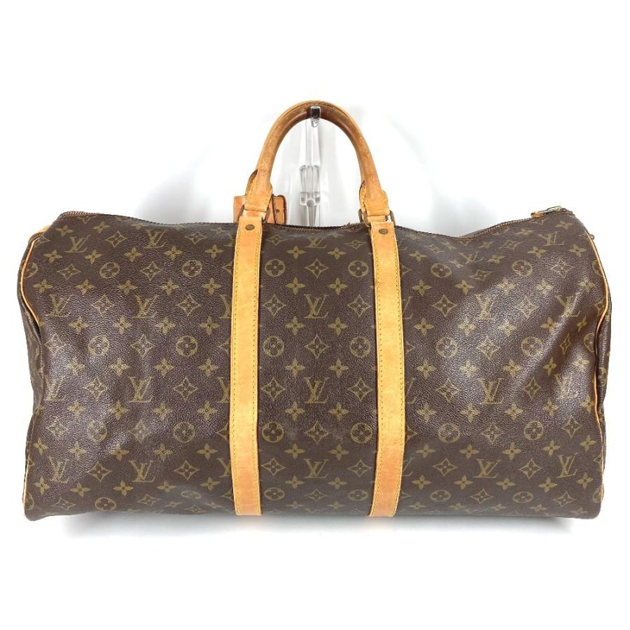 LOUIS VUITTON ルイヴィトン M41424 キーポル55 キーポル55 カバン 旅行バッグ ハンドバッグ モノグラム 旧型 ボストンバッグ【中古】 | LOUIS VUITTON | 01