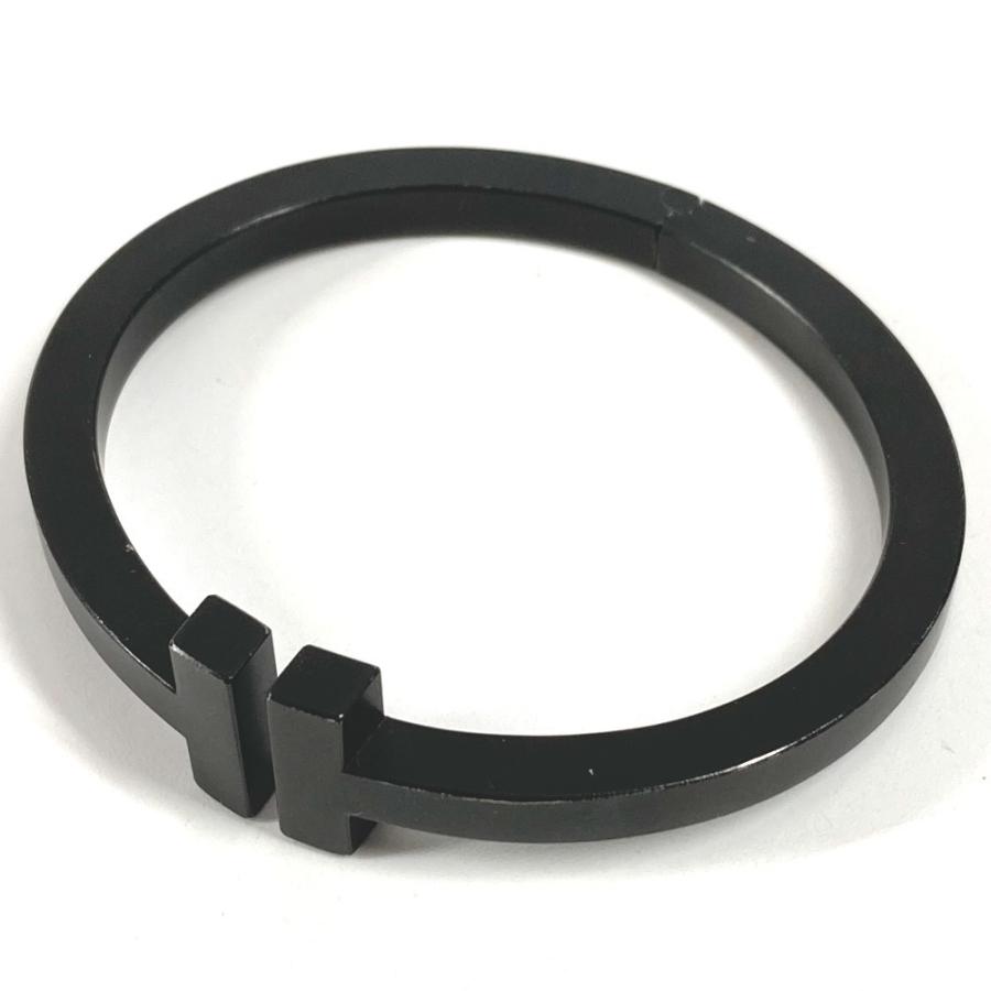 TIFFANY&Co. ティファニー Tスクエア バングル アクセサリー バングル ブレスレット ブラック レディース【中古】 | TIFFANY&Co. | 02