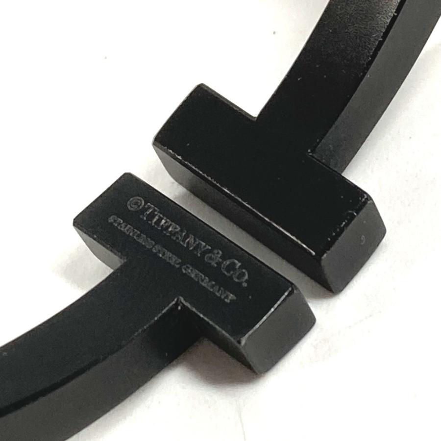 TIFFANY&Co. ティファニー Tスクエア バングル アクセサリー バングル ブレスレット ブラック レディース【中古】 | TIFFANY&Co. | 06