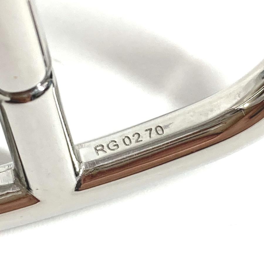 美品 HERMES エルメス ロゴ シェーヌダンクル キーリング チェーン キーホルダー シルバー レディース【中古】 | HERMES | 07